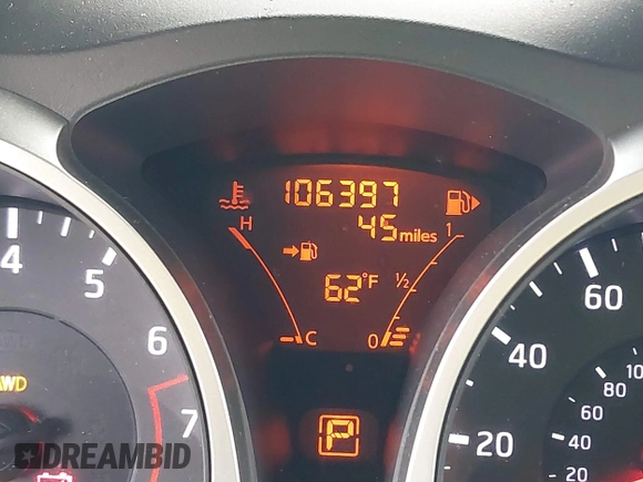 2014 Nissan Juke S with VIN JN8AF5MV1ET361155, listed as a IAAI auction lot 41486346 with 106,397 mi miles. Bid and sale history available at carsss.com. Image 16.