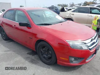 2010 Ford Fusion SE with VIN 3FAHP0HA4AR183860, listed as a IAAI auction lot 42109245 with 158,757 mi miles. Bid and sale history available at carsss.com. Image 1.