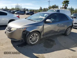 2012 Kia Forte EX with VIN KNAFU4A22C5585562, listed as a Copart auction lot 50576605 with 237,246 mi miles and Salvage Title. Bid and sale history available at carsss.com. Image 1.