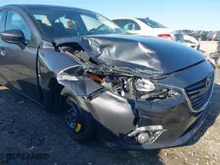 2016 Mazda Mazda3 i Touring with VIN JM1BM1W75G1300144, listed as a IAAI auction lot 41883503 with 112,927 mi miles. Bid and sale history available at carsss.com. Image 6.