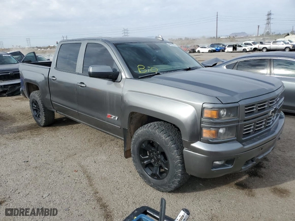 2015 Chevrolet Silverado 1500 LTZ with VIN 3GCUKSEC1FG411888, listed as a Copart auction lot 49581605 with 0 mi miles and Salvage Title. Bid and sale history available at carsss.com. Image 4.