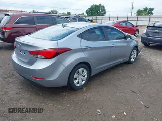 2016 Hyundai Elantra SE z VIN 5NPDH4AE1GH715927, wystawiony jako IAAI lot #42302693 z przebiegiem 143 065 mil mil oraz . Historia ofert i sprzedaży dostępna na DreamBid. Obrazek 4.
