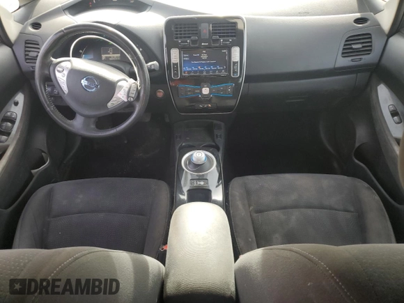 2016 Nissan LEAF SV with VIN 1N4BZ0CP0GC303642, listed as a Copart auction lot 84659664 with 95,180 mi miles and Salvage Title. Bid and sale history available at carsss.com. Image 8.