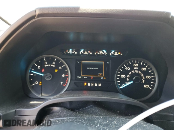 2020 Ford F-150 XL z VIN 1FTEW1E55LKD85806, wystawiony jako Copart lot #55829415 z przebiegiem 34 917 mil mil oraz Szkoda całkowita • Salvage title. Historia ofert i sprzedaży dostępna na DreamBid. Obrazek 9.