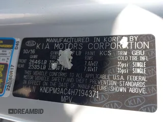 2017 Kia Sportage LX with VIN KNDPM3AC4H7194371, listed as a IAAI auction lot 41774995 with 110,720 mi miles. Bid and sale history available at carsss.com. Image 9.