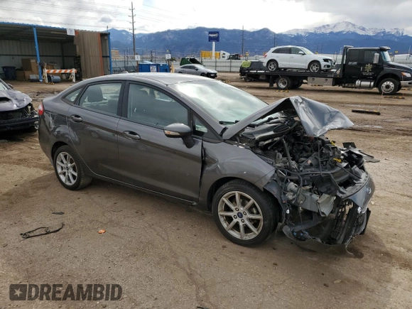 2016 Ford Fiesta SE with VIN 3FADP4BJ2GM190617, listed as a Copart auction lot 51674095 with 76,012 mi miles and Salvage Title. Bid and sale history available at carsss.com. Image 4.