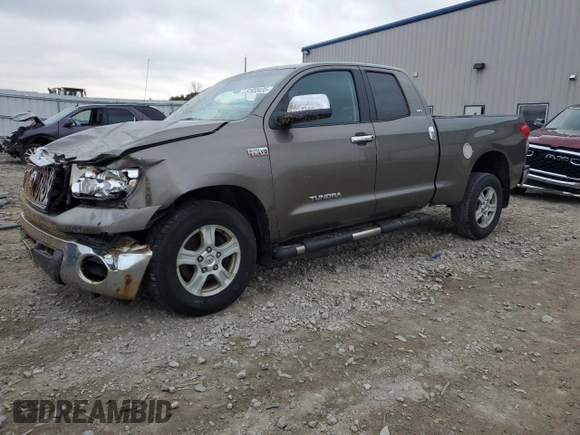 2008 Toyota Tundra 4WD Truck with VIN 5TFBV54148X042295, listed as a Copart auction lot 51955435 with 0 mi miles and Clean Title. Bid and sale history available at carsss.com. Image 1.