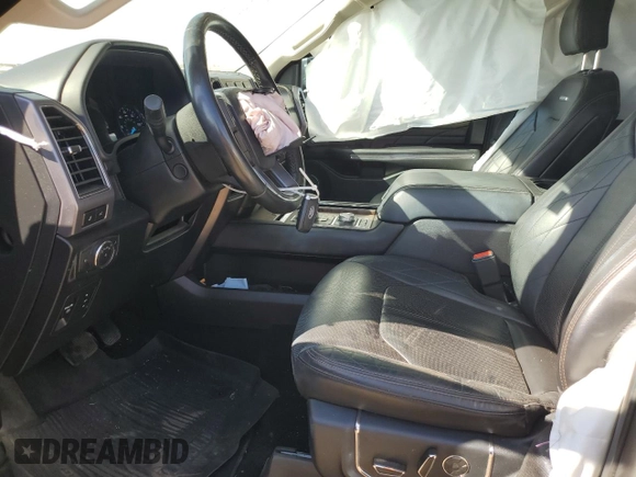 2020 Ford Expedition Platinum with VIN 1FMJU1MT3LEA44368, listed as a Copart auction lot 73196644 with 76,256 mi miles and Salvage Title. Bid and sale history available at carsss.com. Image 7.