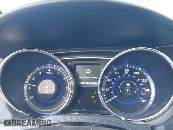 2014 Hyundai Sonata SE with VIN 5NPEC4AC5EH856675, listed as a IAAI auction lot 41785114 with 83,567 mi miles and . Bid and sale history available at DreamBid. Image 7.