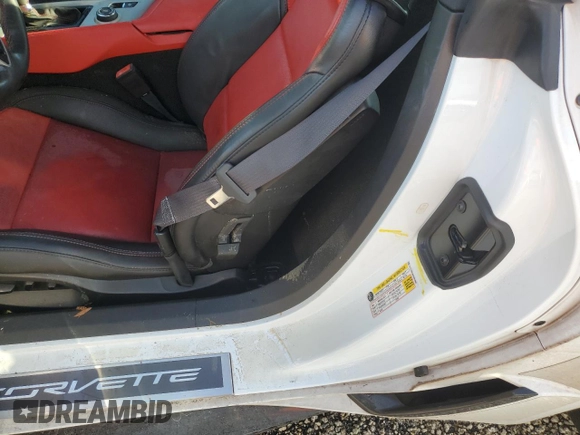 2017 Chevrolet Corvette Z06 2LZ with VIN 1G1YS2D68H5604880, listed as a Copart auction lot 74117834 with 0 mi miles and Salvage Title. Bid and sale history available at carsss.com. Image 12.