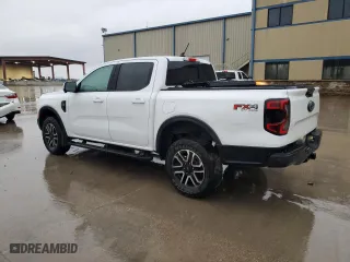 2024 Ford Ranger LARIAT with VIN 1FTER4KH0RLE32959, listed as a Copart auction lot 85358994 with 8,880 mi miles and Salvage Title. Bid and sale history available at carsss.com. Image 2.