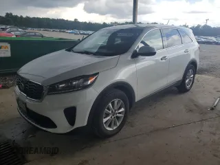 2019 Kia Sorento LX with VIN 5XYPG4A59KG518293, listed as a Copart auction lot 61212925 with 144,613 mi miles and Clean title. Bid and sale history available at DreamBid. Image 1.