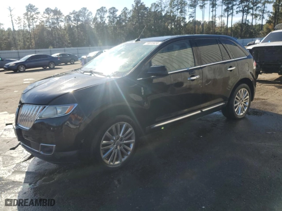 2011 Lincoln MKX with VIN 2LMDJ6JKXBBJ25770, listed as a Copart auction lot 78032624 with 193,511 mi miles and Salvage Title. Bid and sale history available at carsss.com. Image 1.