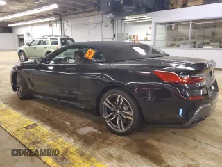 2021 BMW 8 Series 840i with VIN WBADZ4C08MCF18873, listed as a Copart auction lot 43263764 with 0 mi miles. Bid and sale history available at carsss.com. Image 2.
