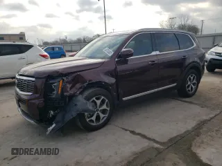 2020 Kia Telluride EX z VIN 5XYP34HC9LG007975, wystawiony jako Copart lot #48783835 z przebiegiem 96 107 mil mil oraz Nie do naprawy • Non repairable. Historia ofert i sprzedaży dostępna na DreamBid. Obrazek 1.