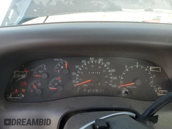 1999 Ford F-250 with VIN 1FTNF21S1XED16309, listed as a Copart auction lot 77267764 with 216,158 mi miles and Clean title. Bid and sale history available at DreamBid. Image 9.