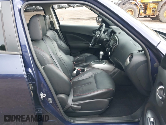 2015 Nissan Juke S with VIN JN8AF5MV3FT557180, listed as a IAAI auction lot 42481409 with 55,490 mi miles and . Bid and sale history available at DreamBid. Image 5.