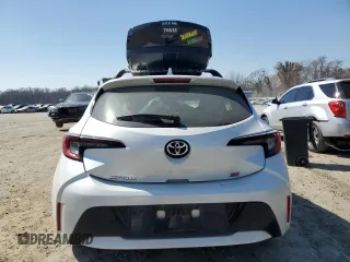 2023 Toyota Corolla Hatchback SE with VIN JTND4MBE4P3192467, listed as a Copart auction lot 46859694 with 83,831 mi miles and Salvage Title. Bid and sale history available at carsss.com. Image 6.
