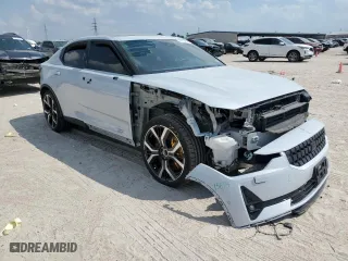 2021 Polestar 2 Launch Edition with VIN LPSED3KA6ML021871, listed as a Copart auction lot 72254314 with 23,178 mi miles and Salvage Title. Bid and sale history available at carsss.com. Image 4.