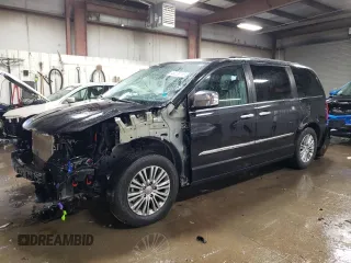 2014 Chrysler Town & Country Touring L z VIN 2C4RC1CG6ER143707, wystawiony jako Copart lot #46229115 z przebiegiem 116 607 mil mil oraz Szkoda całkowita • Salvage title. Historia ofert i sprzedaży dostępna na DreamBid. Obrazek 1.