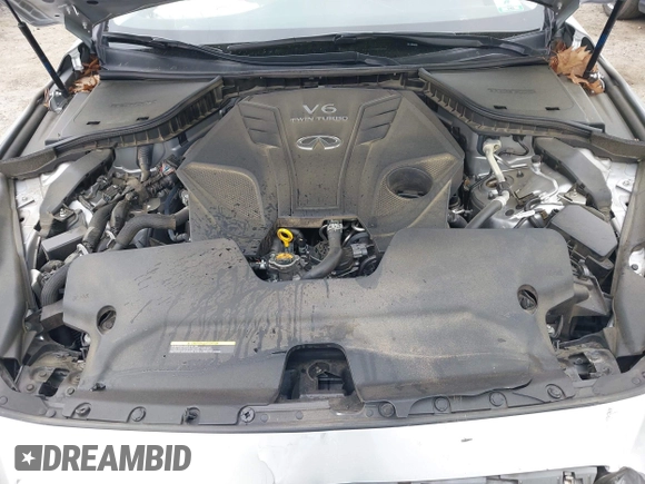 2020 Infiniti Q50 Luxe with VIN JN1EV7AP6LM200022, listed as a IAAI auction lot 41943630 with 44,819 mi miles and . Bid and sale history available at DreamBid. Image 10.