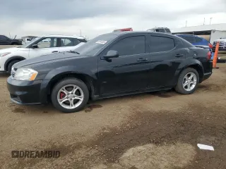 2014 Dodge Avenger SE z VIN 1C3CDZAB3EN110187, wystawiony jako Copart lot #58944655 z przebiegiem Nie podano mil oraz Tytuł czysty. Historia ofert i sprzedaży dostępna na DreamBid. Obrazek 1.