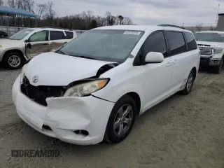 2012 Toyota Sienna LE AAS with VIN 5TDKK3DC1CS224663, listed as a Copart auction lot 47818225 with 214,883 mi miles and Clean Title. Bid and sale history available at carsss.com. Image 1.