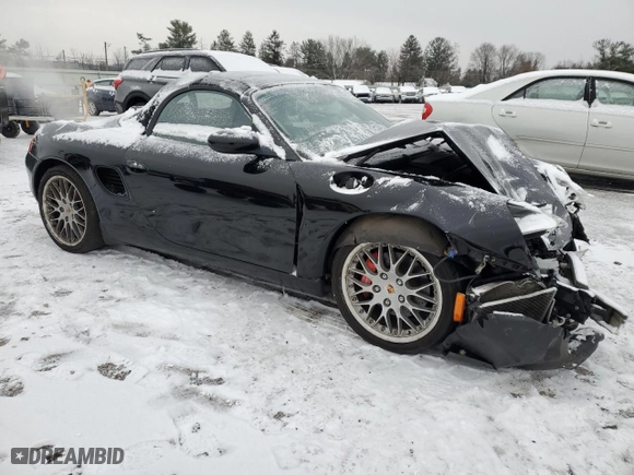 2000 Porsche Boxster S with VIN WP0CB2989YU662692, listed as a Copart auction lot 86123094 with 80,733 mi miles and Salvage Title. Bid and sale history available at carsss.com. Image 4.