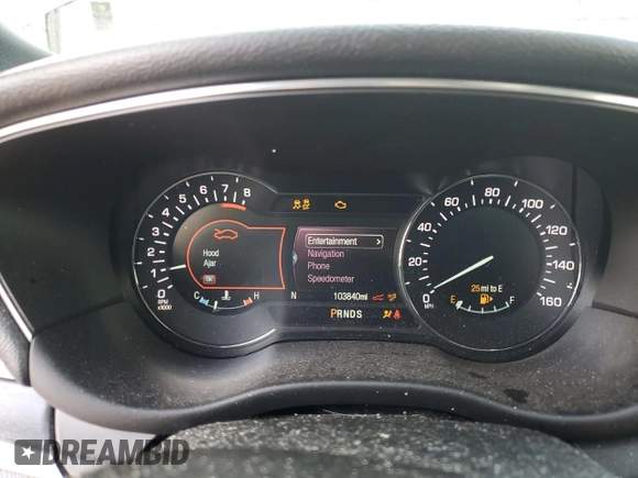 2019 Lincoln MKC Reserve with VIN 5LMCJ3D93KUL04349, listed as a Copart auction lot 58530915 with 103,840 mi miles and Salvage title. Bid and sale history available at DreamBid. Image 9.