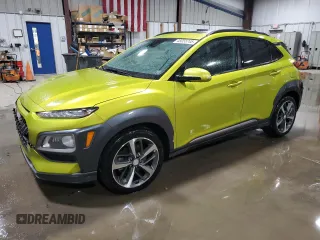 2019 Hyundai Kona Ultimate with VIN KM8K5CA54KU251357, listed as a Copart auction lot 48055745 with 65,021 mi miles and Salvage Title. Bid and sale history available at carsss.com. Image 1.