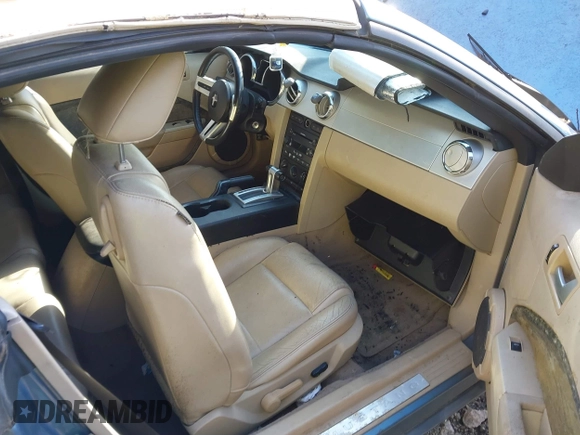 2007 Ford Mustang Deluxe with VIN 1ZVHT84N175324146, listed as a IAAI auction lot 41790074 with 196,558 mi miles and . Bid and sale history available at carsss.com. Image 5.