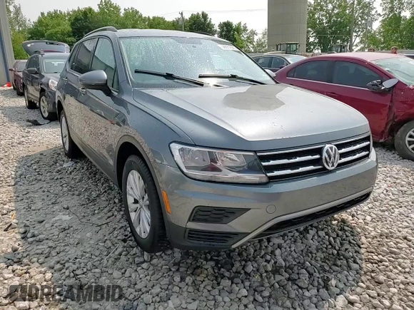 2018 Volkswagen Tiguan S with VIN 3VV0B7AXXJM131760, listed as a Copart auction lot 58831685 with 124,431 mi miles and Salvage title. Bid and sale history available at DreamBid. Image 14.