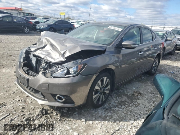 2017 Nissan Sentra SL with VIN 3N1AB7AP8HY237200, listed as a Copart auction lot 80703754 with 45,298 mi miles and Salvage title. Bid and sale history available at DreamBid. Image 1.