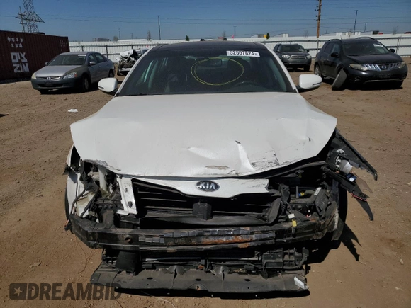 2013 Kia Optima Hybrid EX with VIN KNAGM4AD6D5039886, listed as a Copart auction lot 52507824 with 120,135 mi miles and Salvage Title. Bid and sale history available at carsss.com. Image 5.