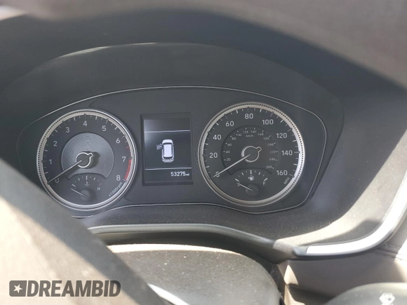 2020 Hyundai Santa Fe SE with VIN 5NMS23AD4LH248018, listed as a Copart auction lot 56416555 with 53,275 mi miles and Salvage title. Bid and sale history available at DreamBid. Image 9.