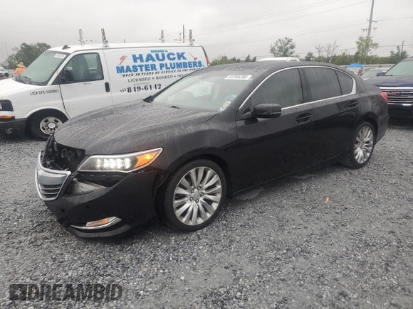 2014 Acura RLX Advance z VIN JH4KC1F94EC007579, wystawiony jako Copart lot #52285395 z przebiegiem 67 944 mil mil oraz Nie do naprawy • Non repairable. Historia ofert i sprzedaży dostępna na DreamBid. Obrazek 1.