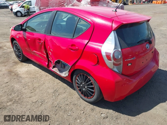 2012 Toyota Prius One z VIN JTDKDTB33C1507141, wystawiony jako IAAI lot #42107305 z przebiegiem 210 398 mil mil oraz . Historia ofert i sprzedaży dostępna na DreamBid. Obrazek 3.