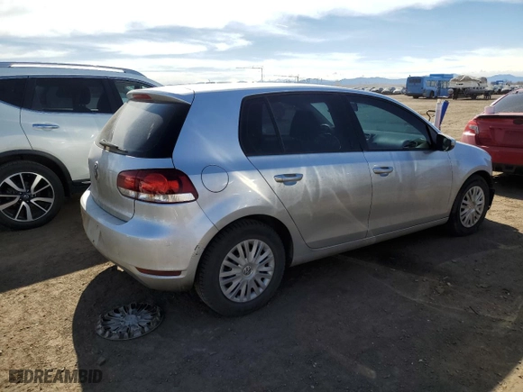 2012 Volkswagen Golf with VIN WVWDB7AJ1CW196852, listed as a Copart auction lot 48772135 with 118,110 mi miles and Salvage Title. Bid and sale history available at carsss.com. Image 3.