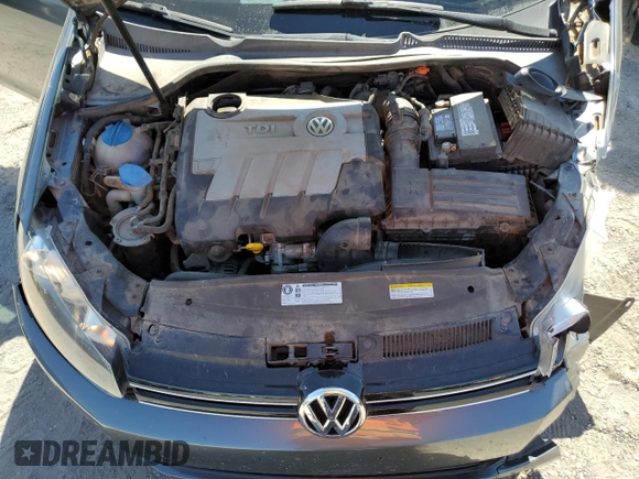 2014 Volkswagen Jetta SportWagen TDI w/Sunroof with VIN 3VWPL7AJ2EM627743, listed as a Copart auction lot 73149124 with 94,868 mi miles and Salvage Title. Bid and sale history available at carsss.com. Image 13.