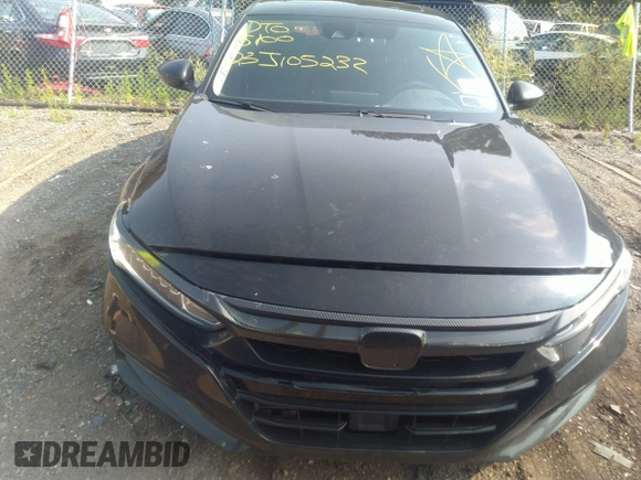 2018 Honda Accord EX with VIN 1HGCV1F46JA206791, listed as a IAAI auction lot 37210721 with 89,651 mi miles and . Bid and sale history available at DreamBid. Image 11.