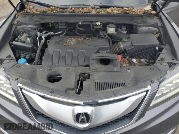 2017 Acura RDX with VIN 5J8TB3H34HL001610, listed as a Copart auction lot 43179295 with 70,273 mi miles and Salvage Title. Bid and sale history available at carsss.com. Image 12.