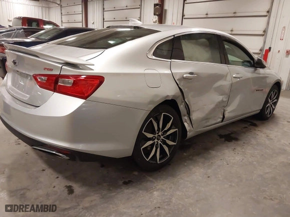 2020 Chevrolet Malibu RS with VIN 1G1ZG5ST2LF049993, listed as a IAAI auction lot 41449536 with 53,376 mi miles. Bid and sale history available at carsss.com. Image 4.