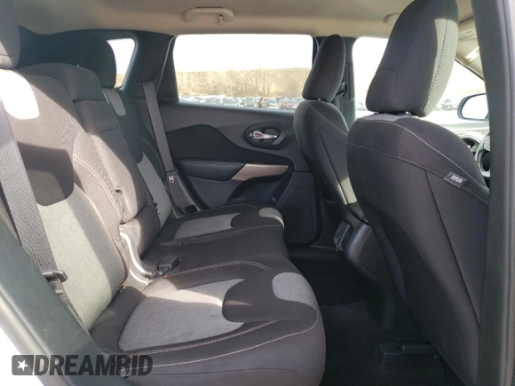 2017 Jeep Cherokee Sport with VIN 1C4PJMAB7HW576356, listed as a Copart auction lot 52159205 with 87,812 mi miles and Salvage Title. Bid and sale history available at carsss.com. Image 11.