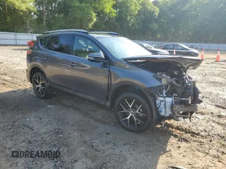 2018 Toyota RAV4 SE with VIN JTMNFREV6JJ157671, listed as a Copart auction lot 55476875 with 93,749 mi miles and Salvage title. Bid and sale history available at DreamBid. Image 4.