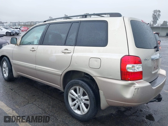 2006 Toyota Highlander z VIN JTEDW21AX60006508, wystawiony jako IAAI lot #41561183 z przebiegiem 171 196 mil mil oraz . Historia ofert i sprzedaży dostępna na DreamBid. Obrazek 3.
