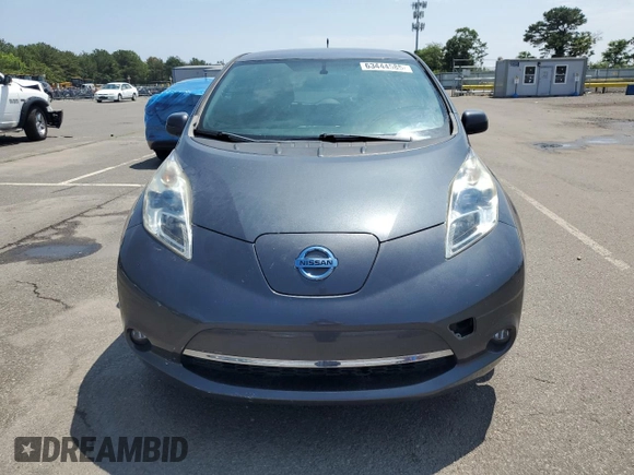 2013 Nissan LEAF SV with VIN 1N4AZ0CP0DC403733, listed as a Copart auction lot 63444585 with 56,896 mi miles and Clean title. Bid and sale history available at DreamBid. Image 5.