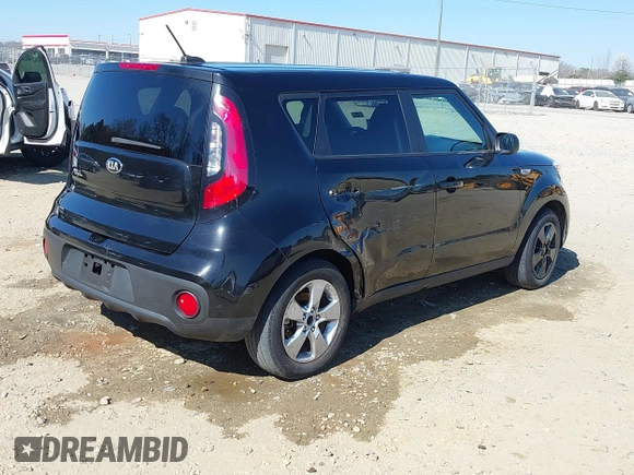 2018 Kia Soul with VIN KNDJN2A27J7505284, listed as a IAAI auction lot 41686793 with 104,821 mi miles and . Bid and sale history available at DreamBid. Image 4.