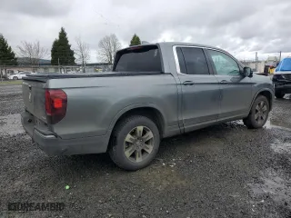 2017 Honda Ridgeline RTL-T with VIN 5FPYK3F69HB025784, listed as a Copart auction lot 48189915 with 164,176 mi miles and Salvage Title. Bid and sale history available at carsss.com. Image 3.