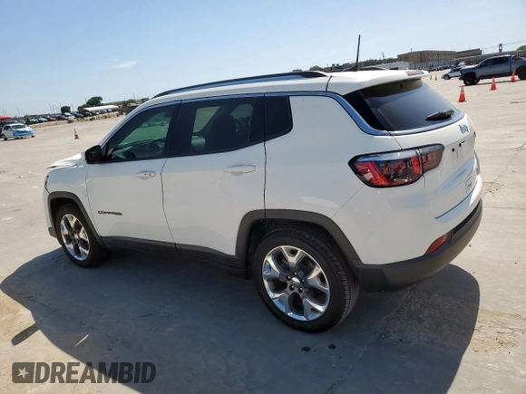 2019 Jeep Compass Limited with VIN 3C4NJCCB1KT664279, listed as a Copart auction lot 64853685 with 83,866 mi miles and Salvage title. Bid and sale history available at DreamBid. Image 2.
