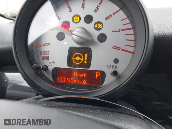 2012 MINI Hardtop with VIN WMWSU3C56CT540717, listed as a IAAI auction lot 41473583 with 103,245 mi miles and . Bid and sale history available at DreamBid. Image 7.